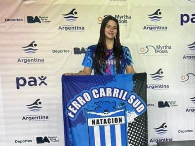 Mar�a Luz Ford fue convocada a la Selecci�n Argentina de Nataci�n